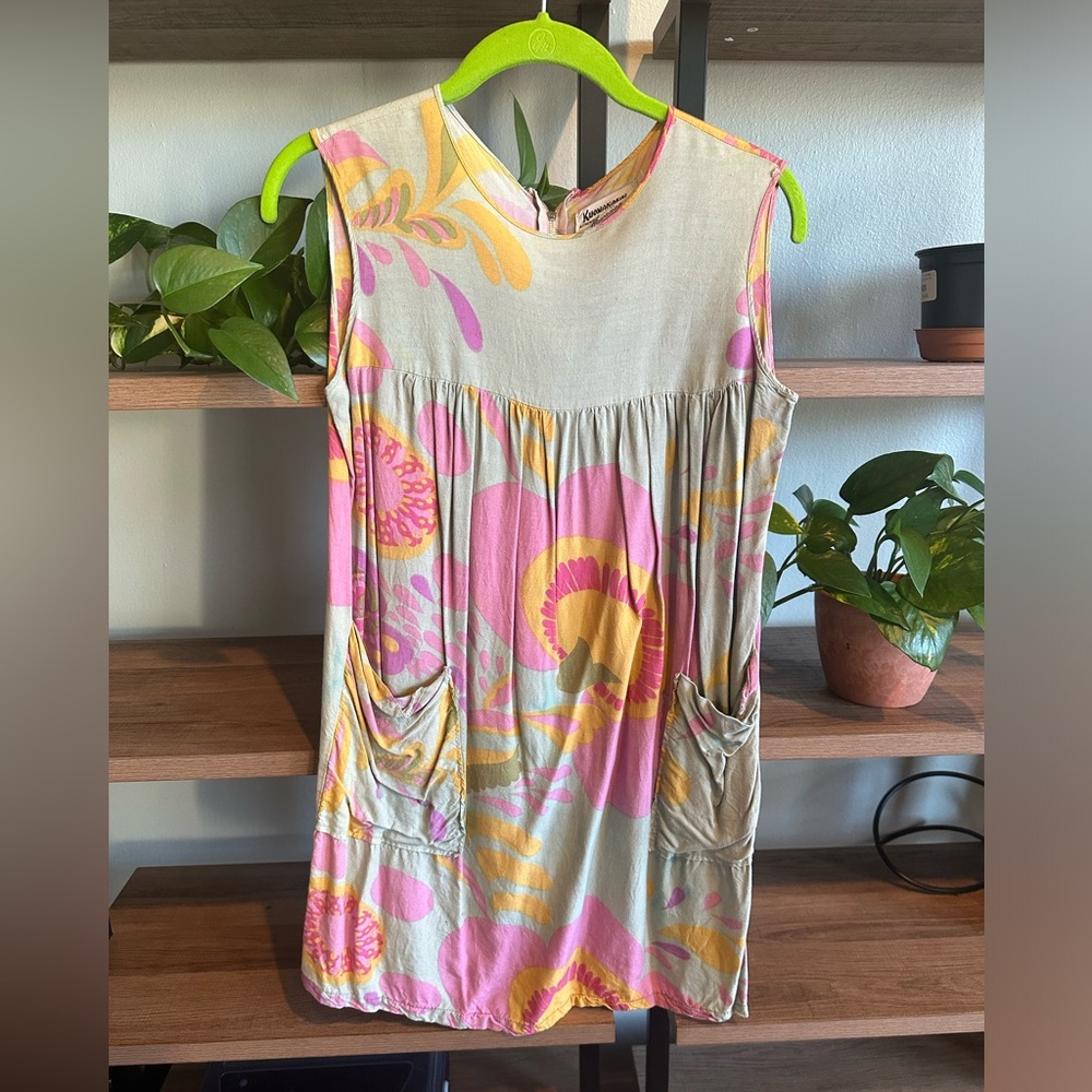 Kuonakakai Authentic Hawaiian Original Floral Dress